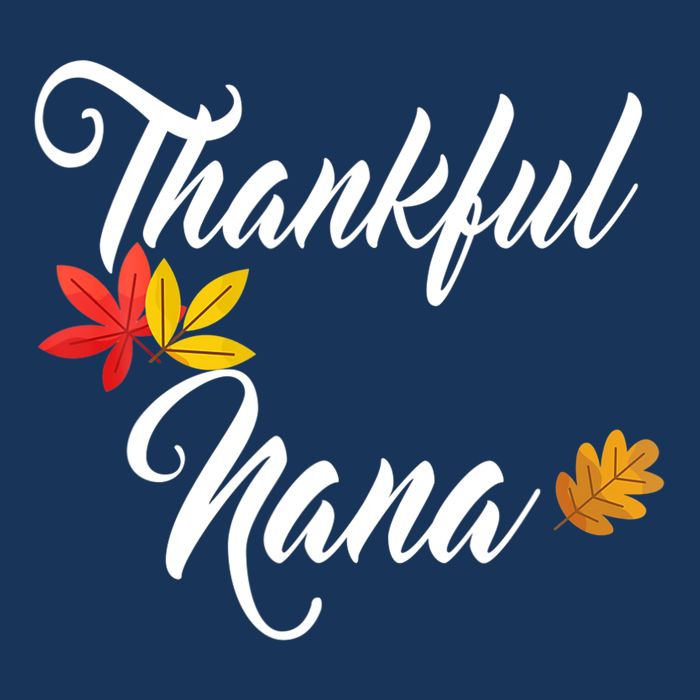 Hankful Nana Mom Hanksgiving 7 Panel Mesh Trucker Snapback Hat