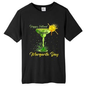 Happy National Margarita Day Great Gift Tall Fusion ChromaSoft Performance T-Shirt