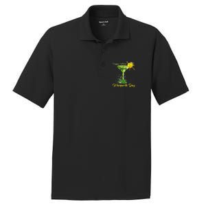 Happy National Margarita Day Great Gift PosiCharge RacerMesh Polo