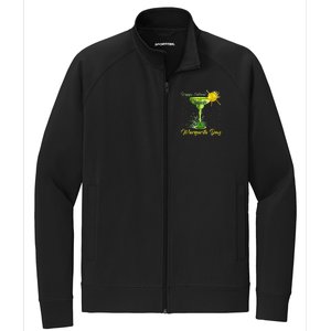 Happy National Margarita Day Great Gift Stretch Full-Zip Cadet Jacket