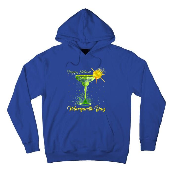 Happy National Margarita Day Great Gift Tall Hoodie