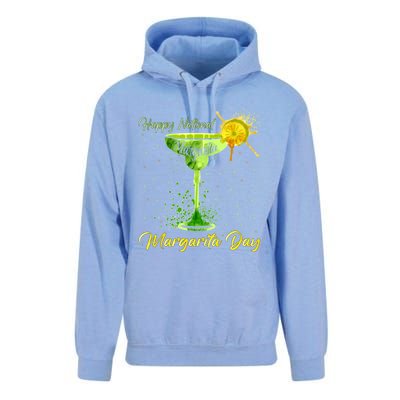 Happy National Margarita Day Great Gift Unisex Surf Hoodie