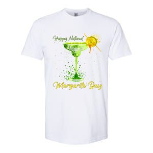 Happy National Margarita Day Great Gift Softstyle CVC T-Shirt