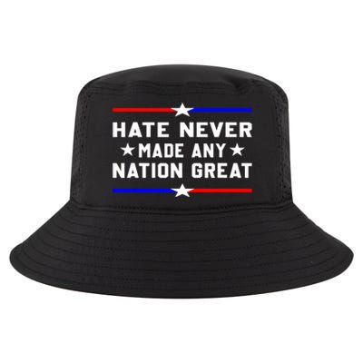 Hate Never Made Any Nation Great Cool Comfort Performance Bucket Hat