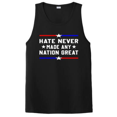 Hate Never Made Any Nation Great PosiCharge Competitor Tank