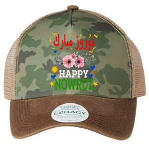 Happy Nowruz Mubarak Norouz Kurdistan Persian New Year Legacy Tie Dye Trucker Hat