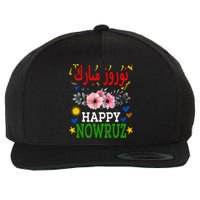 Happy Nowruz Mubarak Norouz Kurdistan Persian New Year Wool Snapback Cap