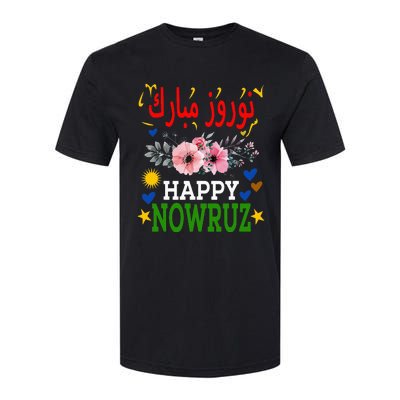 Happy Nowruz Mubarak Norouz Kurdistan Persian New Year Softstyle CVC T-Shirt