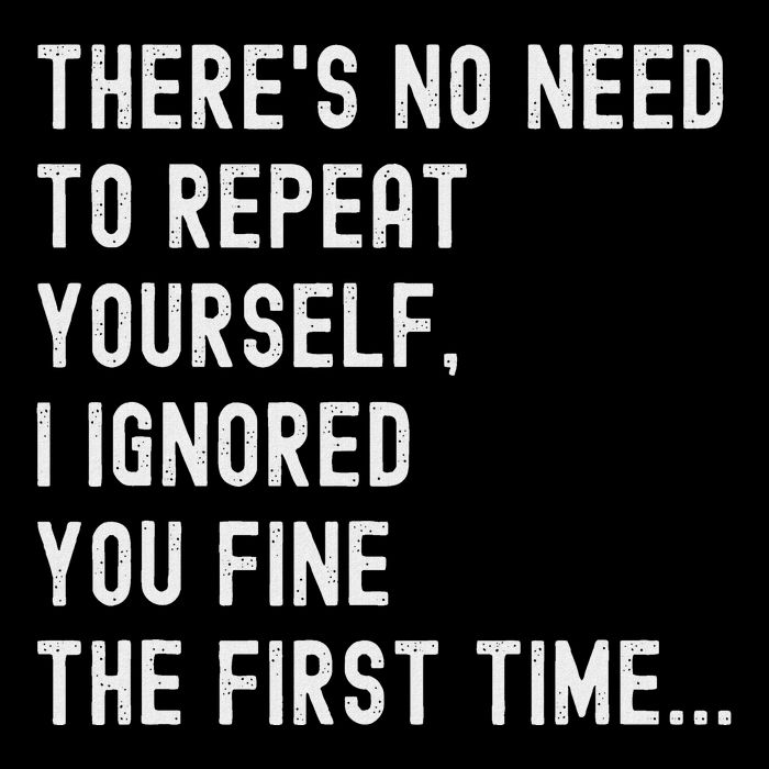 HereS No Need O Repeat Yourself Sarcastic Humor Magnet