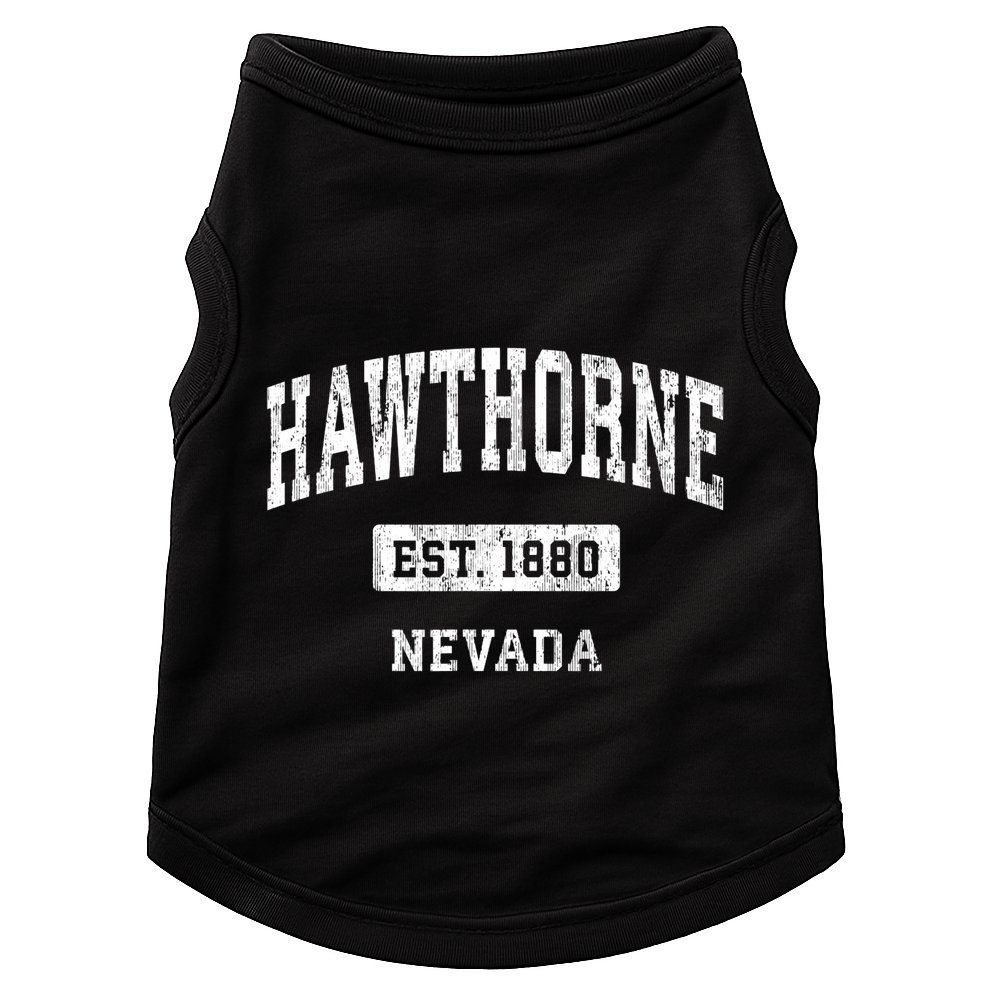 Hawthorne Nevada Nv Vintage Sports Established Doggie Tank