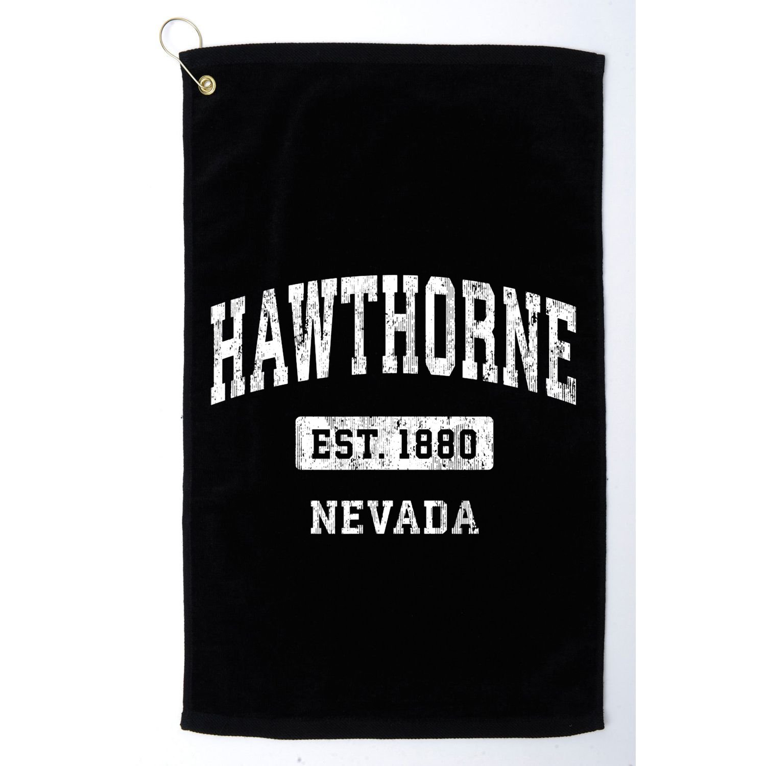 Hawthorne Nevada Nv Vintage Sports Established Golf Towel