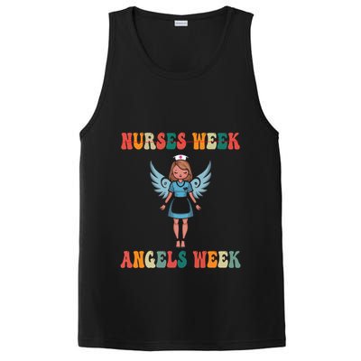 Happy National Nurses Week Funny NurseS Day Cute Cna Nurse Gift PosiCharge Competitor Tank