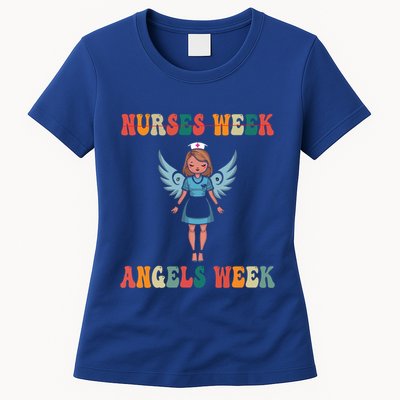Happy National Nurses Week Funny NurseS Day Cute Cna Nurse Gift Womens T-Shirt