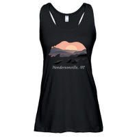 Hendersonville Nc North Carolina Wildlife Bear Blue Ridge Mt Ladies Essential Flowy Tank