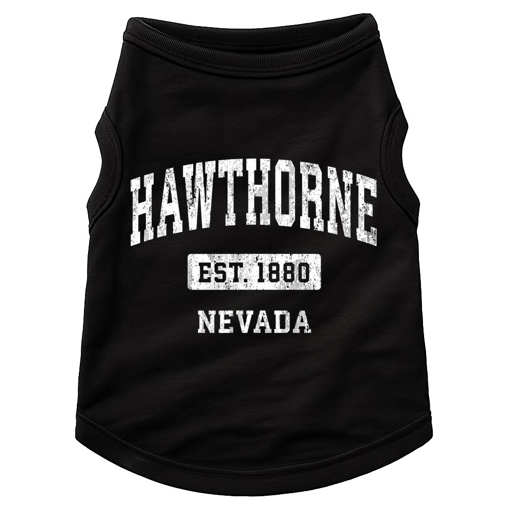 Hawthorne Nevada Nv Vintage Sports Established Doggie Tank