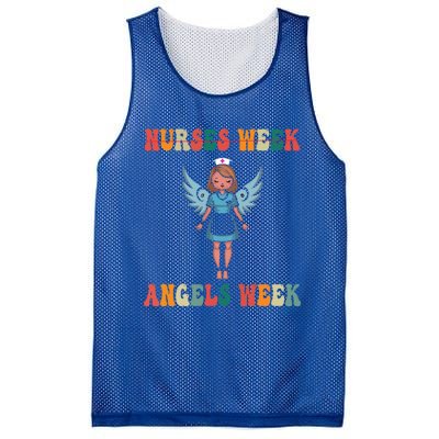 Happy National Nurses Week Funny NurseS Day Cute Cna Nurse Gift Mesh Reversible Basketball Jersey Tank