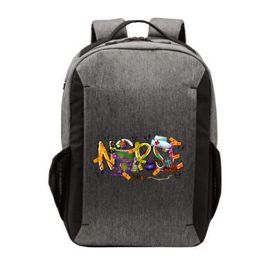 Halloween Nurse Nursing Health Care Vector Backpack