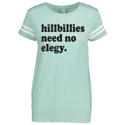 Hillbillies Need No Elegy Groovy Enza Ladies Jersey Football T-Shirt