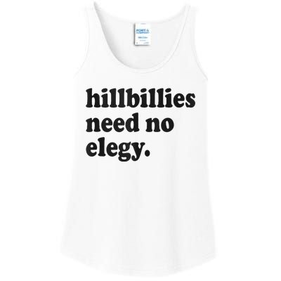 Hillbillies Need No Elegy Groovy Ladies Essential Tank