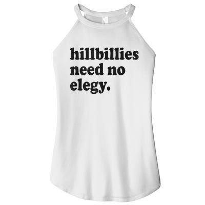 Hillbillies Need No Elegy Groovy Women's Perfect Tri Rocker Tank