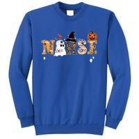 Halloween Nurse Nursing Cute Health Worker Halloween Pattern Gift Sweatshirt