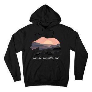 Hendersonville Nc North Carolina Wildlife Bear Blue Ridge Mt Hoodie