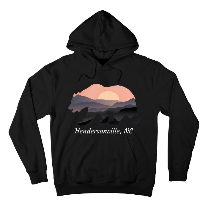 Hendersonville Nc North Carolina Wildlife Bear Blue Ridge Mt Hoodie