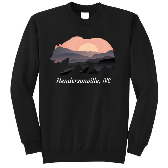 Hendersonville Nc North Carolina Wildlife Bear Blue Ridge Mt Sweatshirt