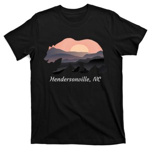 Hendersonville Nc North Carolina Wildlife Bear Blue Ridge Mt T-Shirt