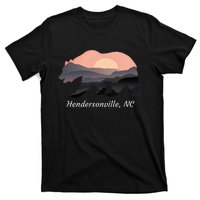 Hendersonville Nc North Carolina Wildlife Bear Blue Ridge Mt T-Shirt