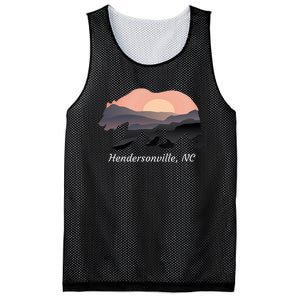 Hendersonville Nc North Carolina Wildlife Bear Blue Ridge Mt Mesh Reversible Basketball Jersey Tank