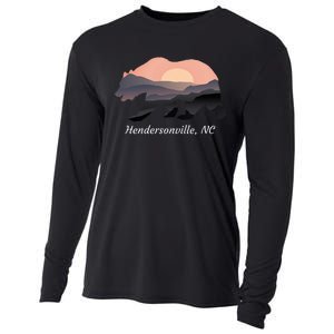 Hendersonville Nc North Carolina Wildlife Bear Blue Ridge Mt Cooling Performance Long Sleeve Crew