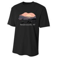 Hendersonville Nc North Carolina Wildlife Bear Blue Ridge Mt Performance Sprint T-Shirt