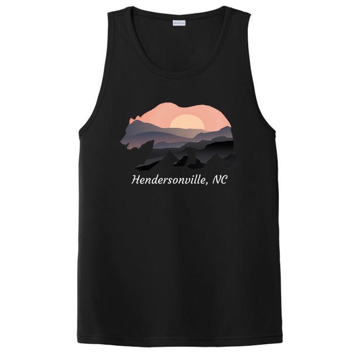 Hendersonville Nc North Carolina Wildlife Bear Blue Ridge Mt PosiCharge Competitor Tank