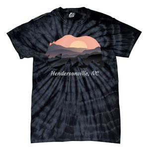 Hendersonville Nc North Carolina Wildlife Bear Blue Ridge Mt Tie-Dye T-Shirt