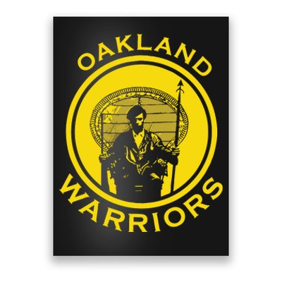 Huey Newton Oakland Warriors Poster