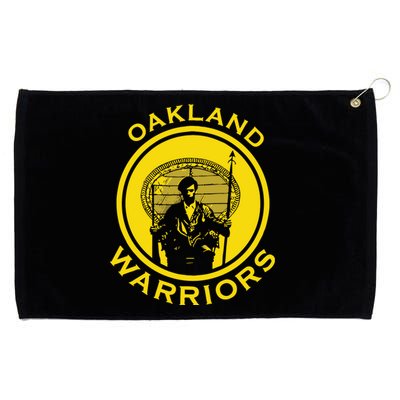 Huey Newton Oakland Warriors Grommeted Golf Towel