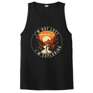 Hiking Nature Outdoorsy Funny Hiker Hike Lover PosiCharge Competitor Tank