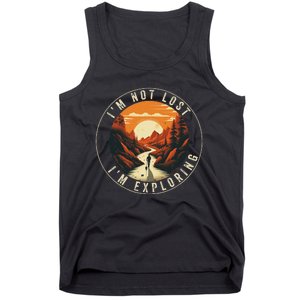 Hiking Nature Outdoorsy Funny Hiker Hike Lover Tank Top