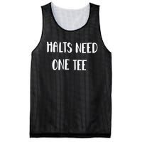 Halts Need One Mesh Reversible Basketball Jersey Tank