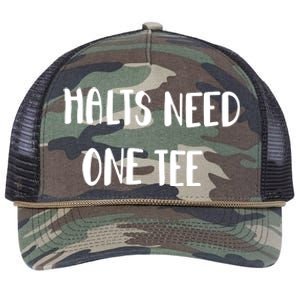 Halts Need One Retro Rope Trucker Hat Cap