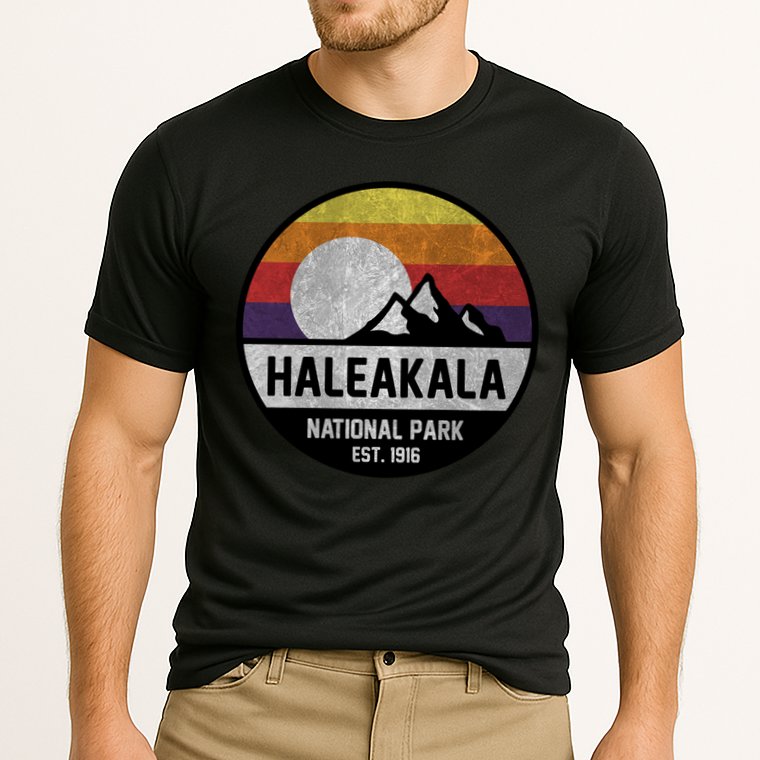Haleakala National Park Retro Cool Gift Cooling Performance Crew T-Shirt