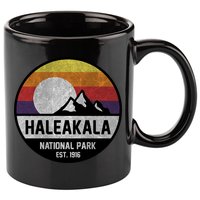 Haleakala National Park Retro Cool Gift 11oz C Handle Ceramic Mug