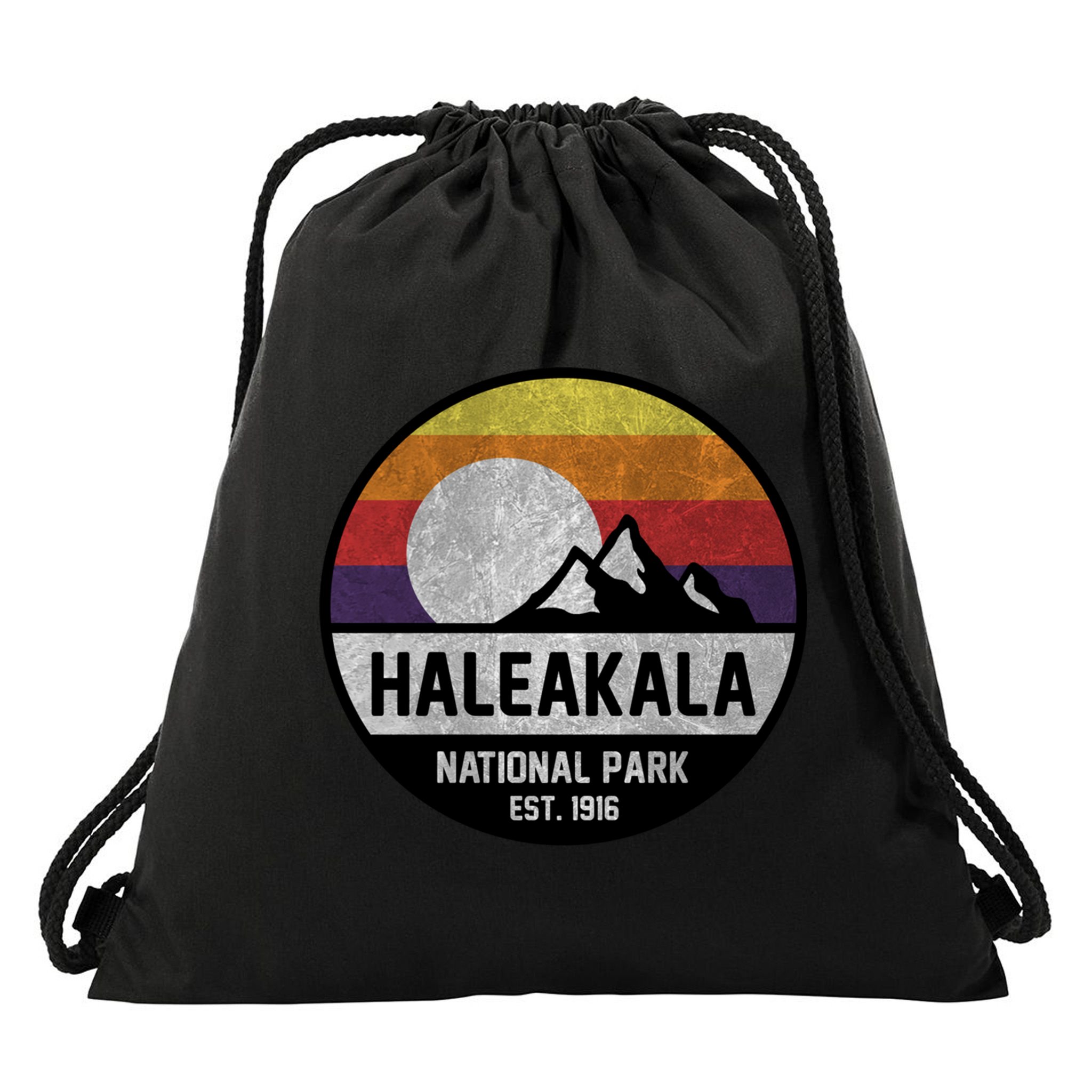 Haleakala National Park Retro Cool Gift Drawstring Bag