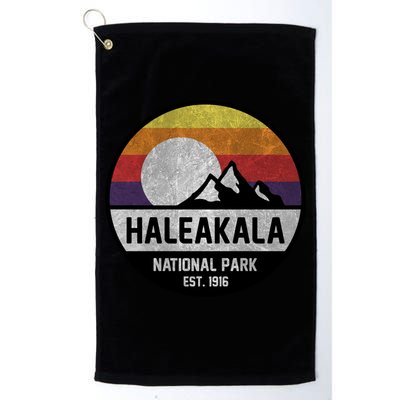 Haleakala National Park Retro Cool Gift Golf Towel