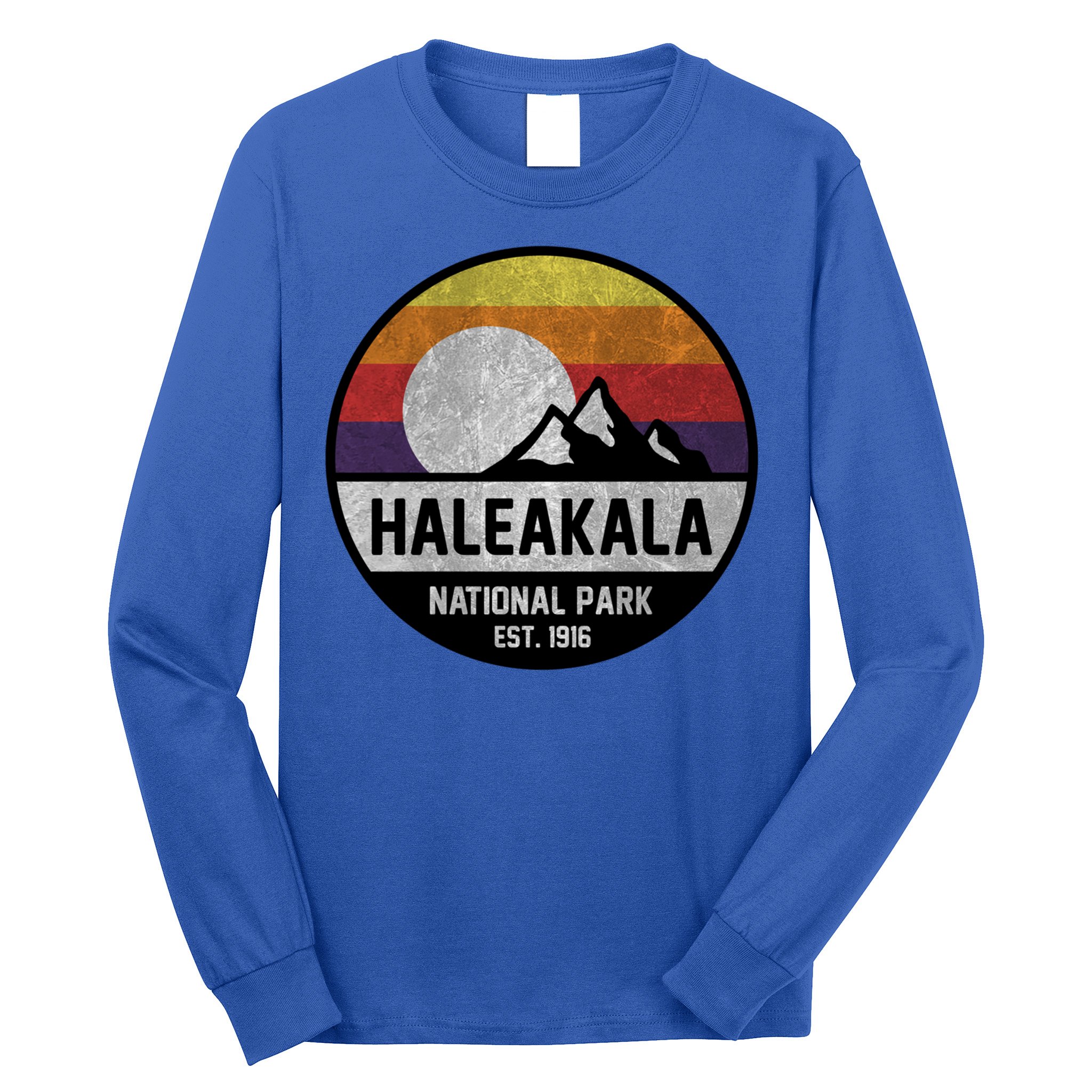 Haleakala National Park Retro Cool Gift Long Sleeve Shirt