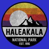 Haleakala National Park Retro Cool Gift Long Sleeve Shirt