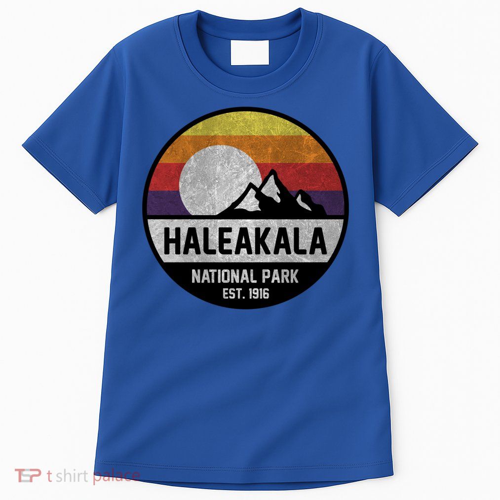 Haleakala National Park Retro Cool Gift Tall T-Shirt