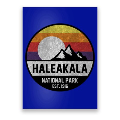 Haleakala National Park Retro Cool Gift Poster