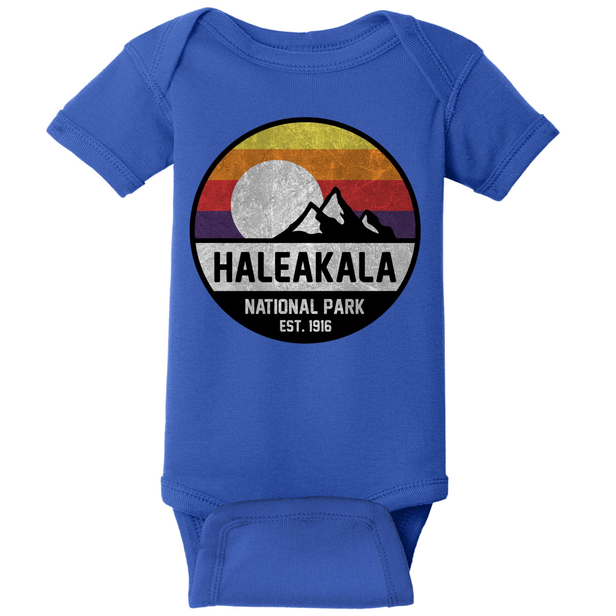 Haleakala National Park Retro Cool Gift Baby Bodysuit